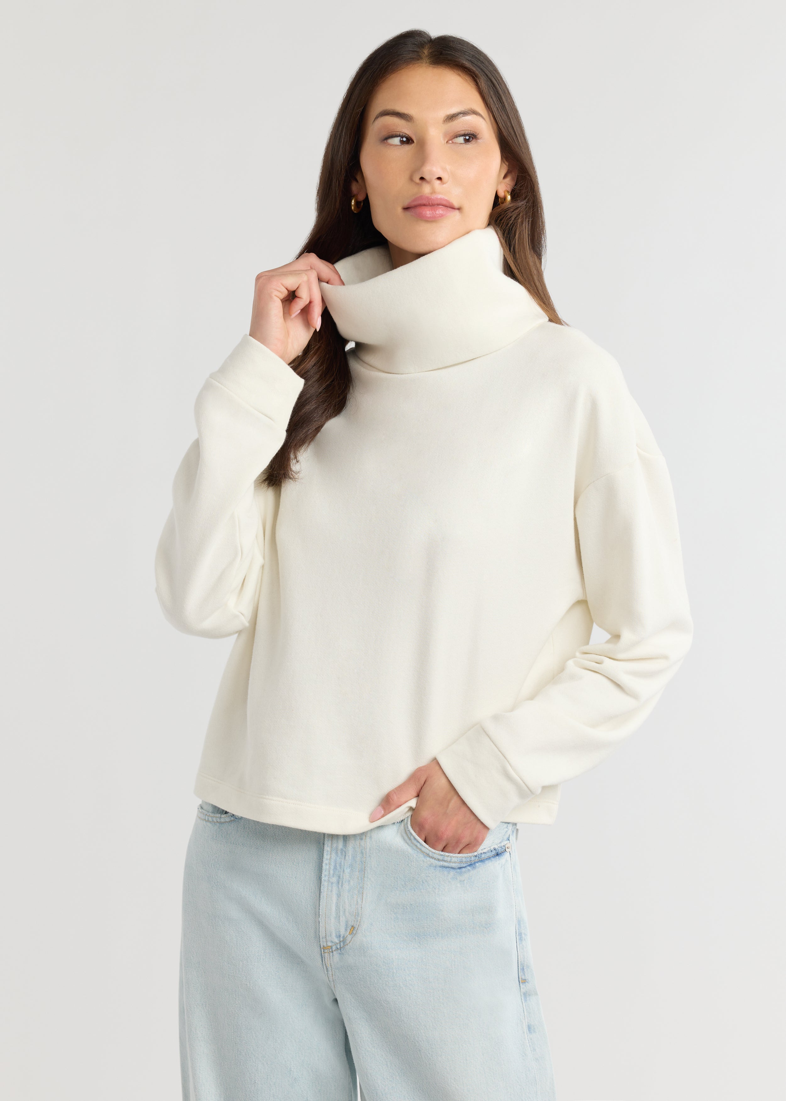 【セール中!!】brushed lopi turtle neck sweater NEPENTHES - 【セール中!!】brushed lopi turtle neck sweaterの通販