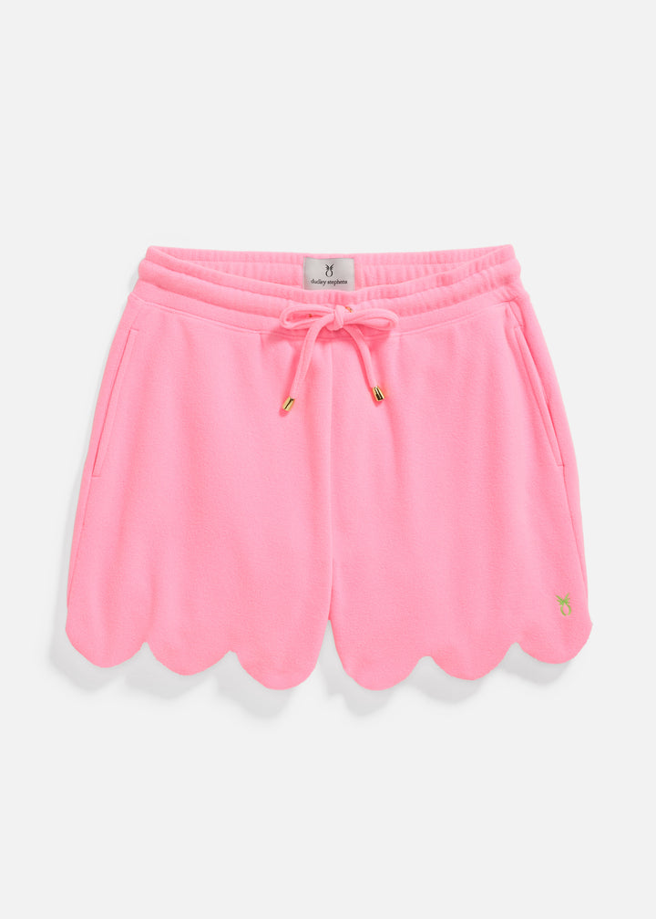Starboard Short in Terry Fleece (Cotton Candy)
