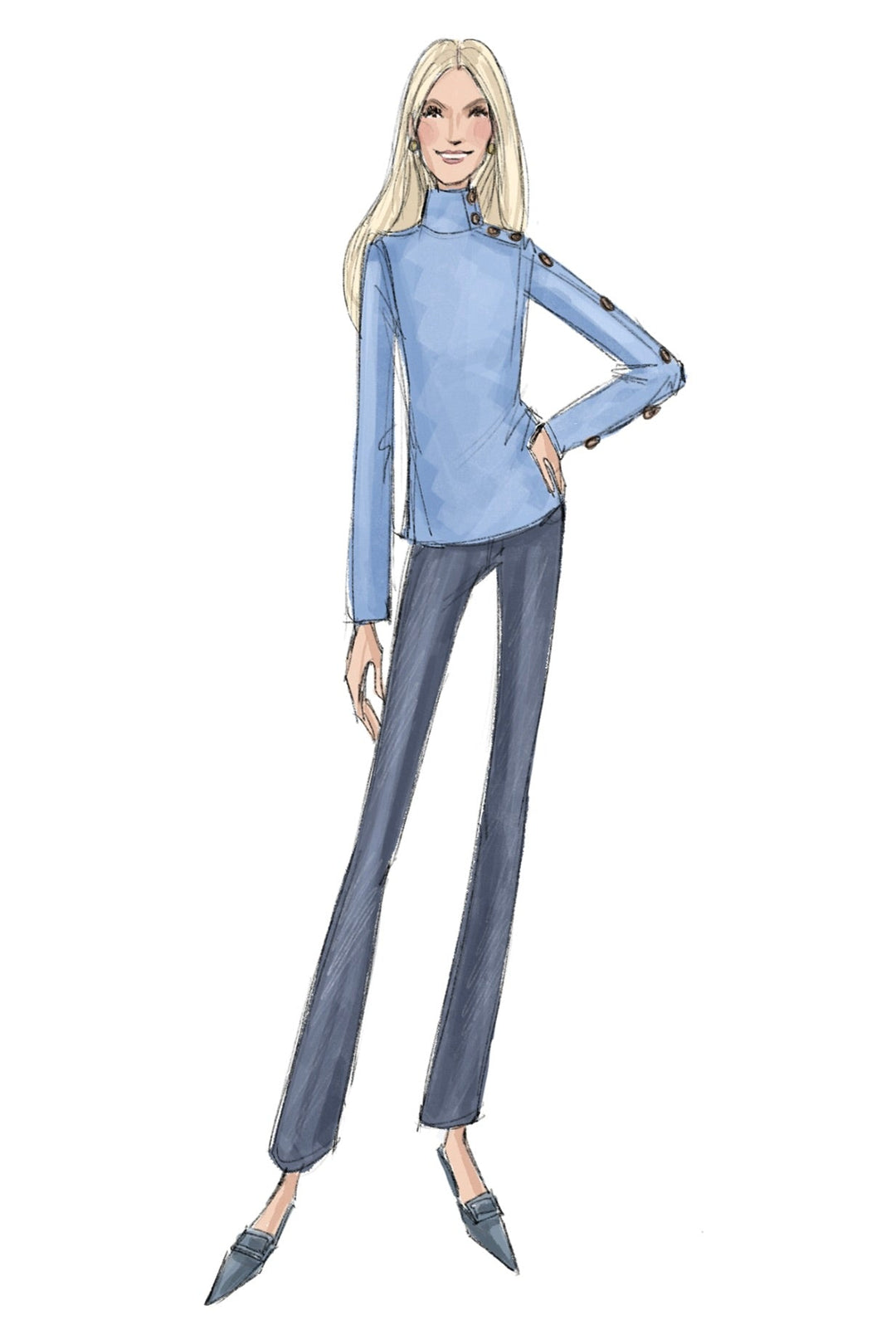 Behind the Design with Influencer Meeghan Mullin: The Kathleen Turtleneck