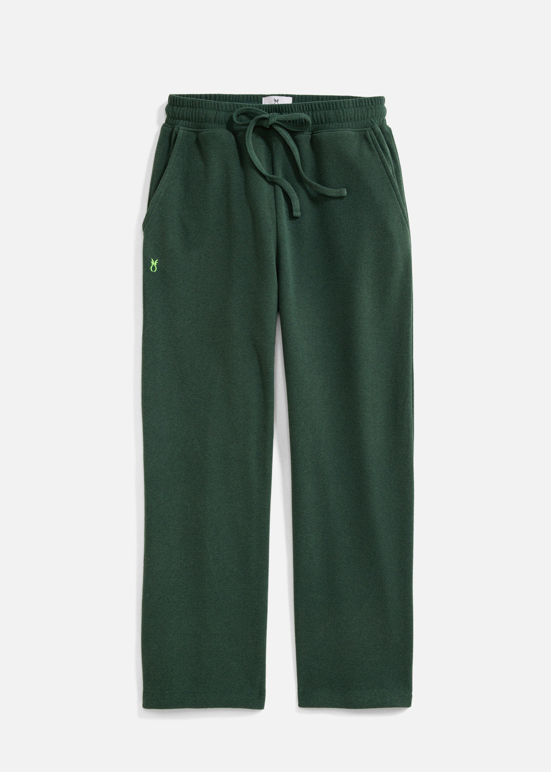 Chateau Lounge Pant in Terry Fleece (Hunter Green)