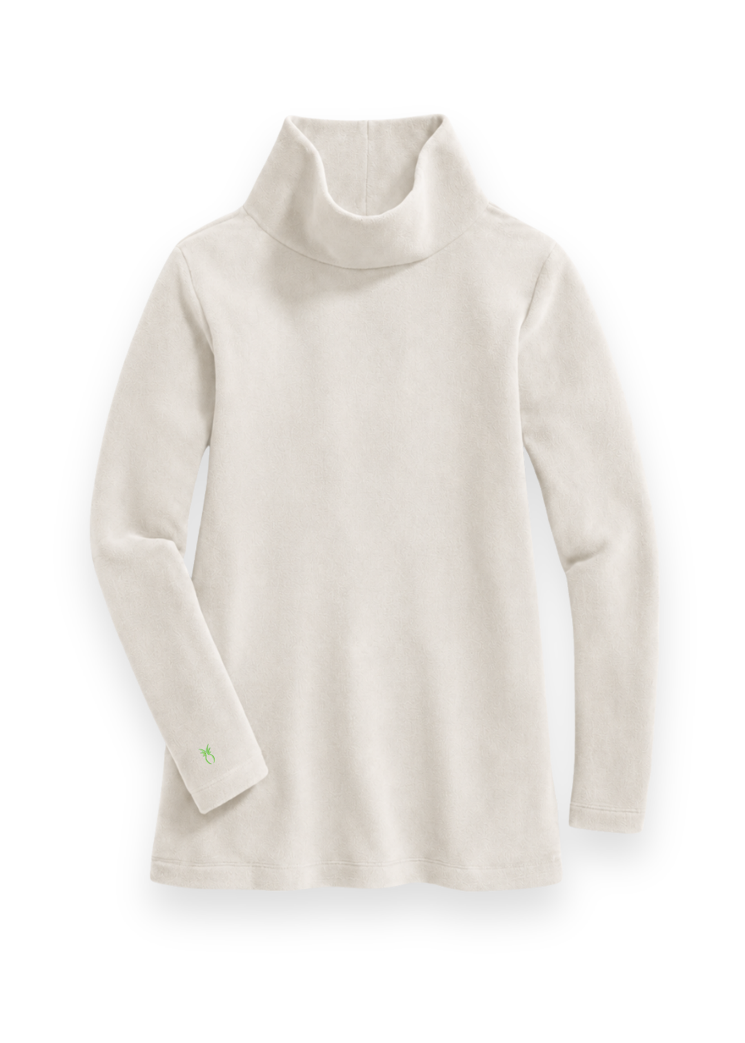 Cobble Hill Turtleneck in Vello Fleece (Oatmeal)