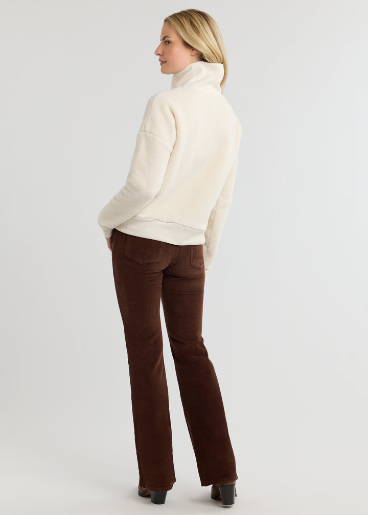 Dudley Pullover in Sherpa Fleece (Cream)