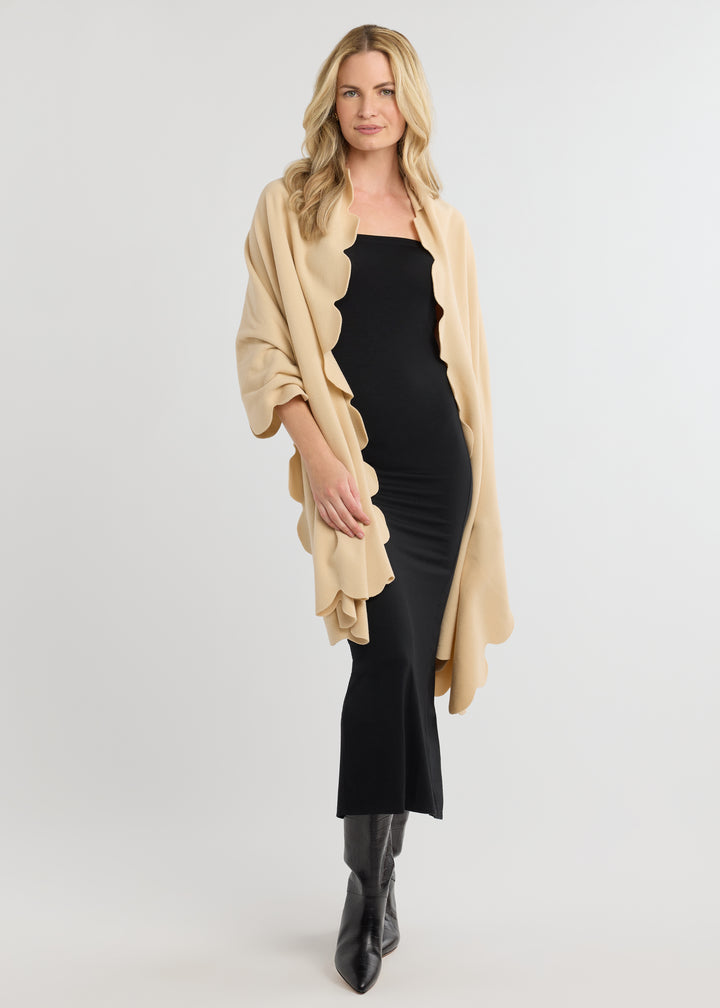 Five Mile River Scarf in Vello Fleece (Hazelnut)