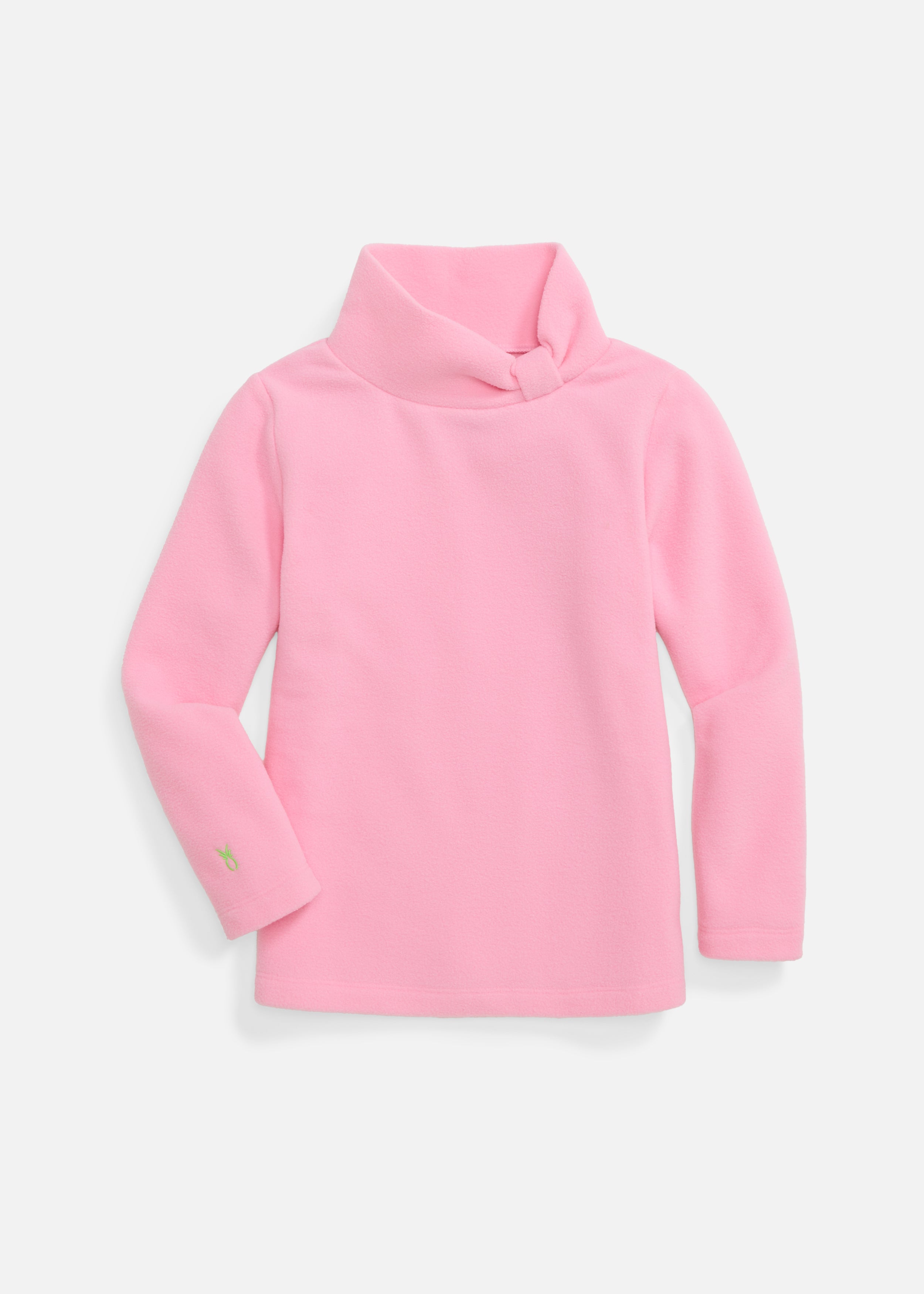 カットソー(長袖/七分) katie  JULIET puff top Girls Juliet Turtleneck in Vello Fleece (Prism Pink) – Dudley Stephens