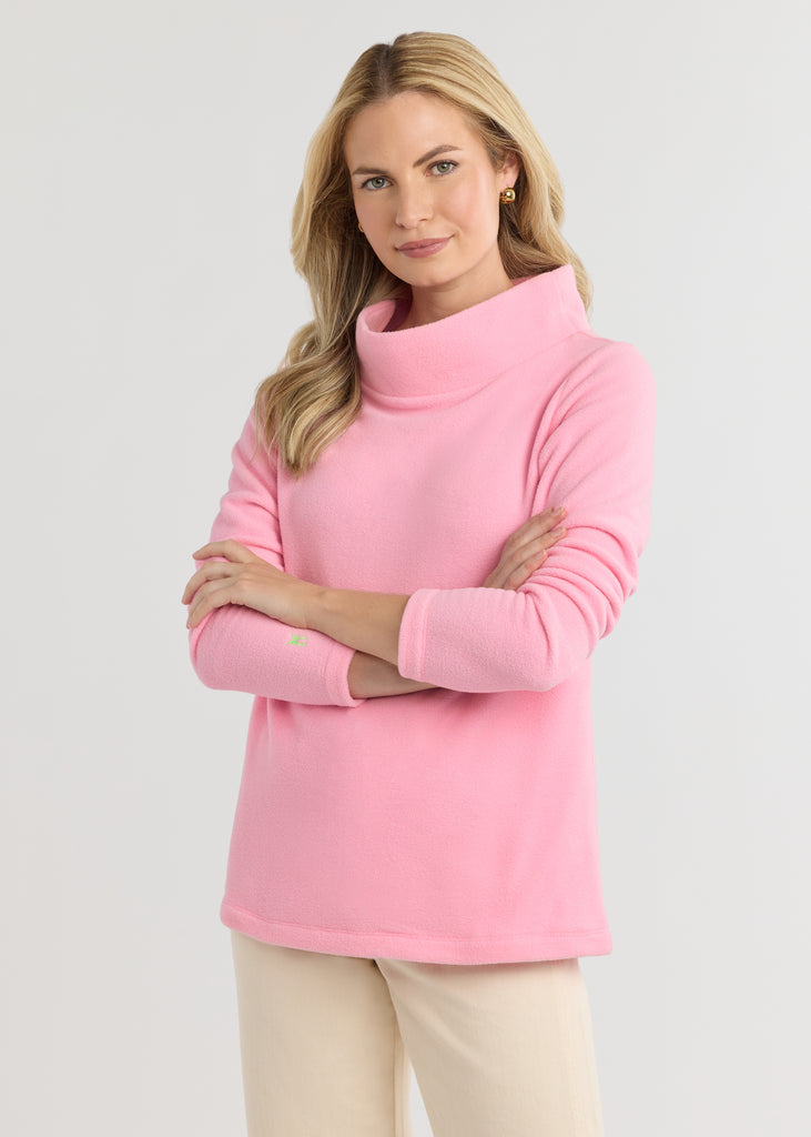 Greenpoint Boatneck in Vello Fleece (Prism Pink) – Dudley Stephens