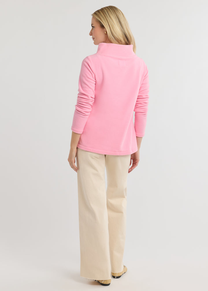 Greenpoint Boatneck in Vello Fleece (Prism Pink)