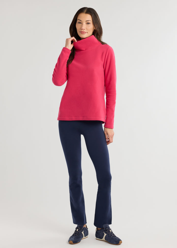 Greenpoint Turtleneck in Vello Fleece (Berry)