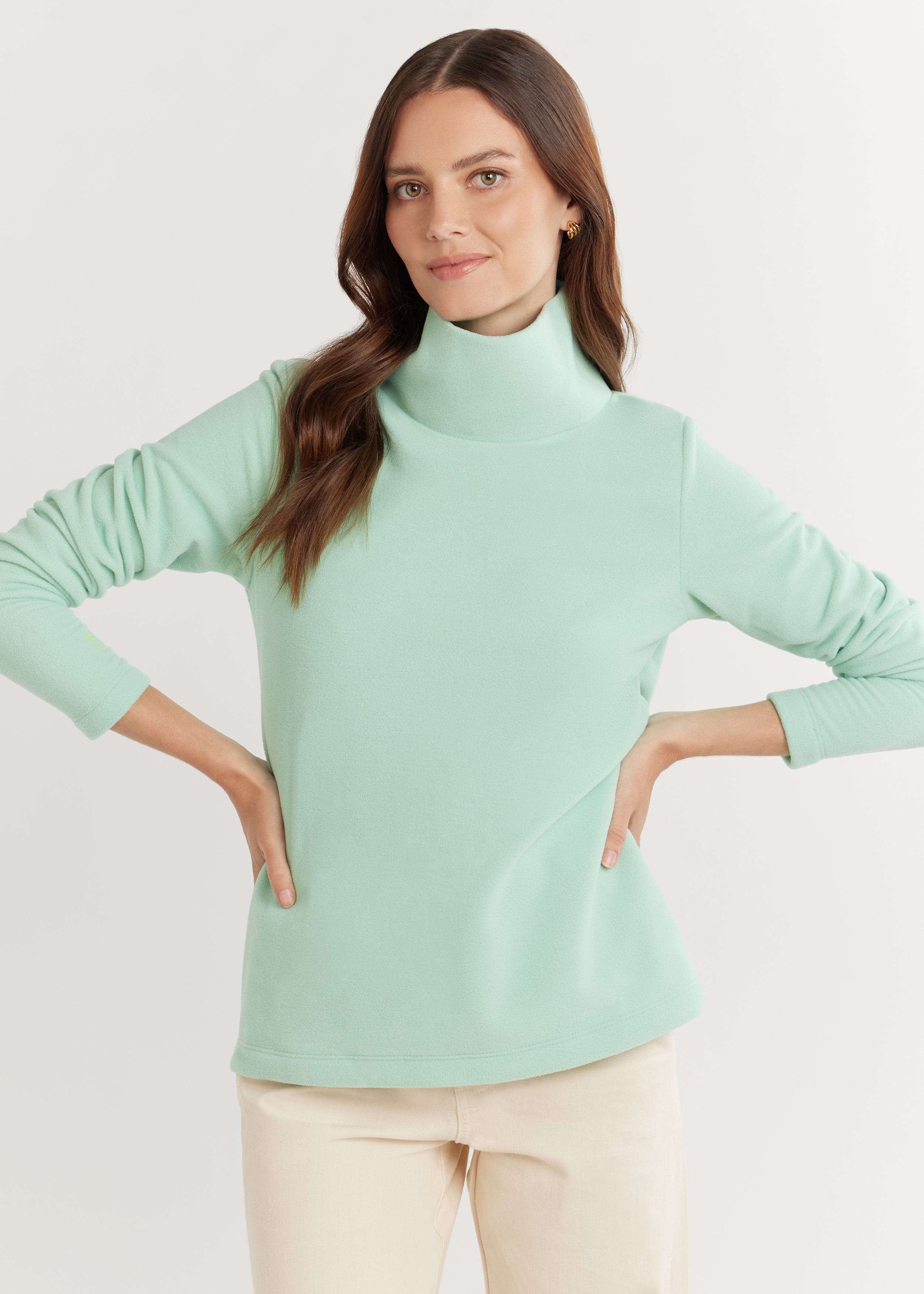 Greenpoint Turtleneck in Vello Fleece (Bundles of Joy) – Dudley