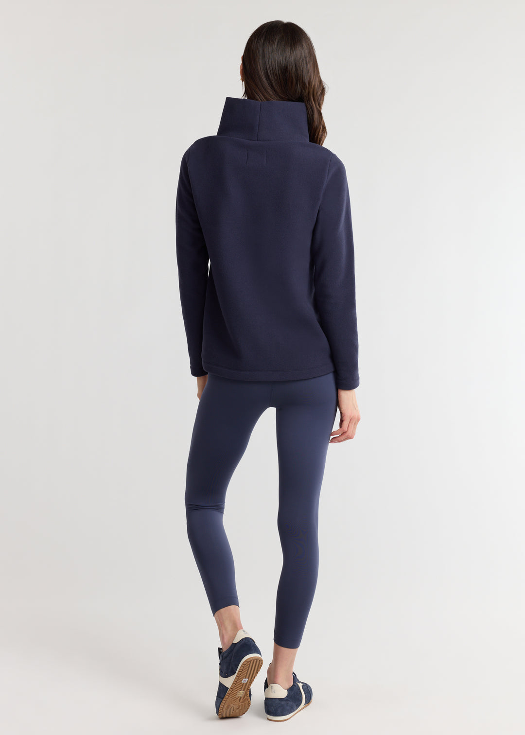 Greenpoint Turtleneck in Vello Fleece (Navy)