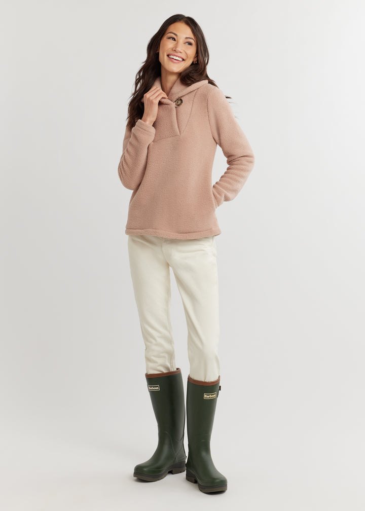 Griffith Pullover in Sherpa Fleece (Khaki)