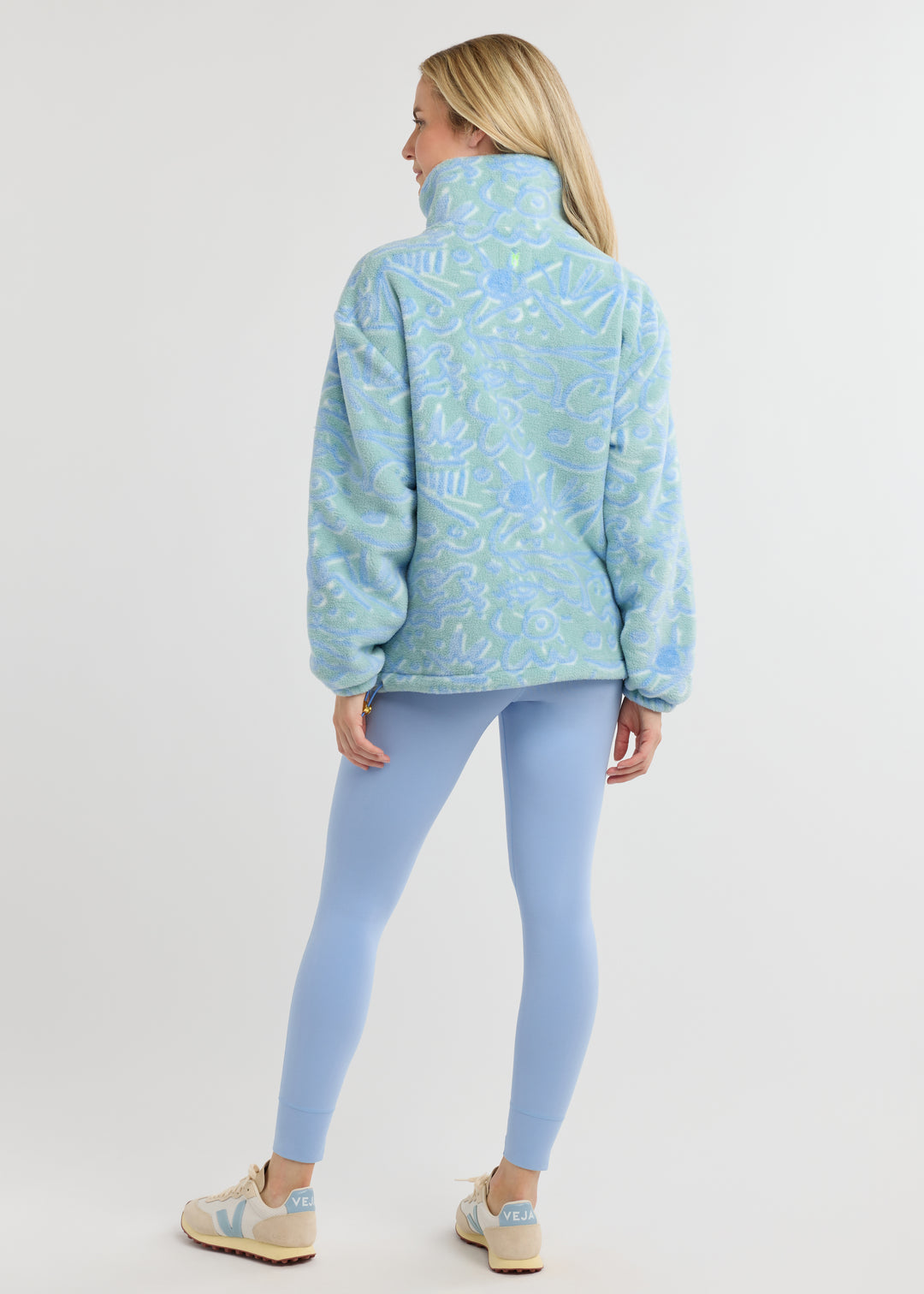 Hartley Pullover in Sherpa Fleece (Sageborn)