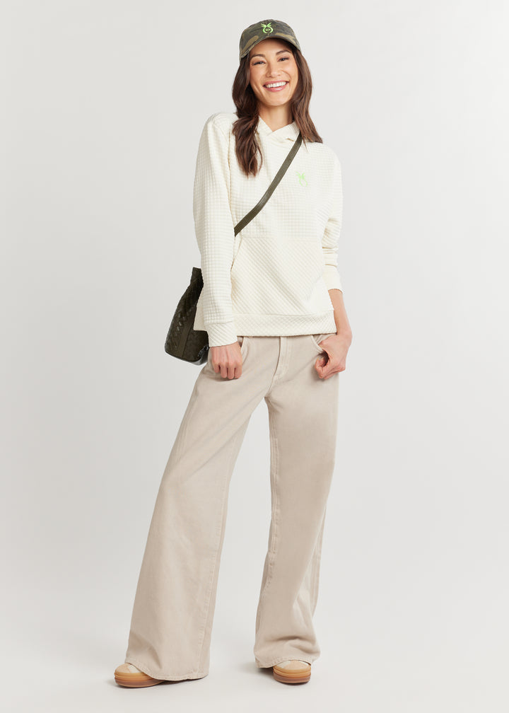 Hendrie Hoodie in Waffle (Cream)