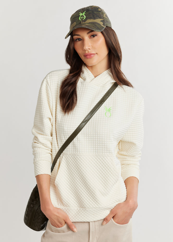 Hendrie Hoodie in Waffle (Cream)