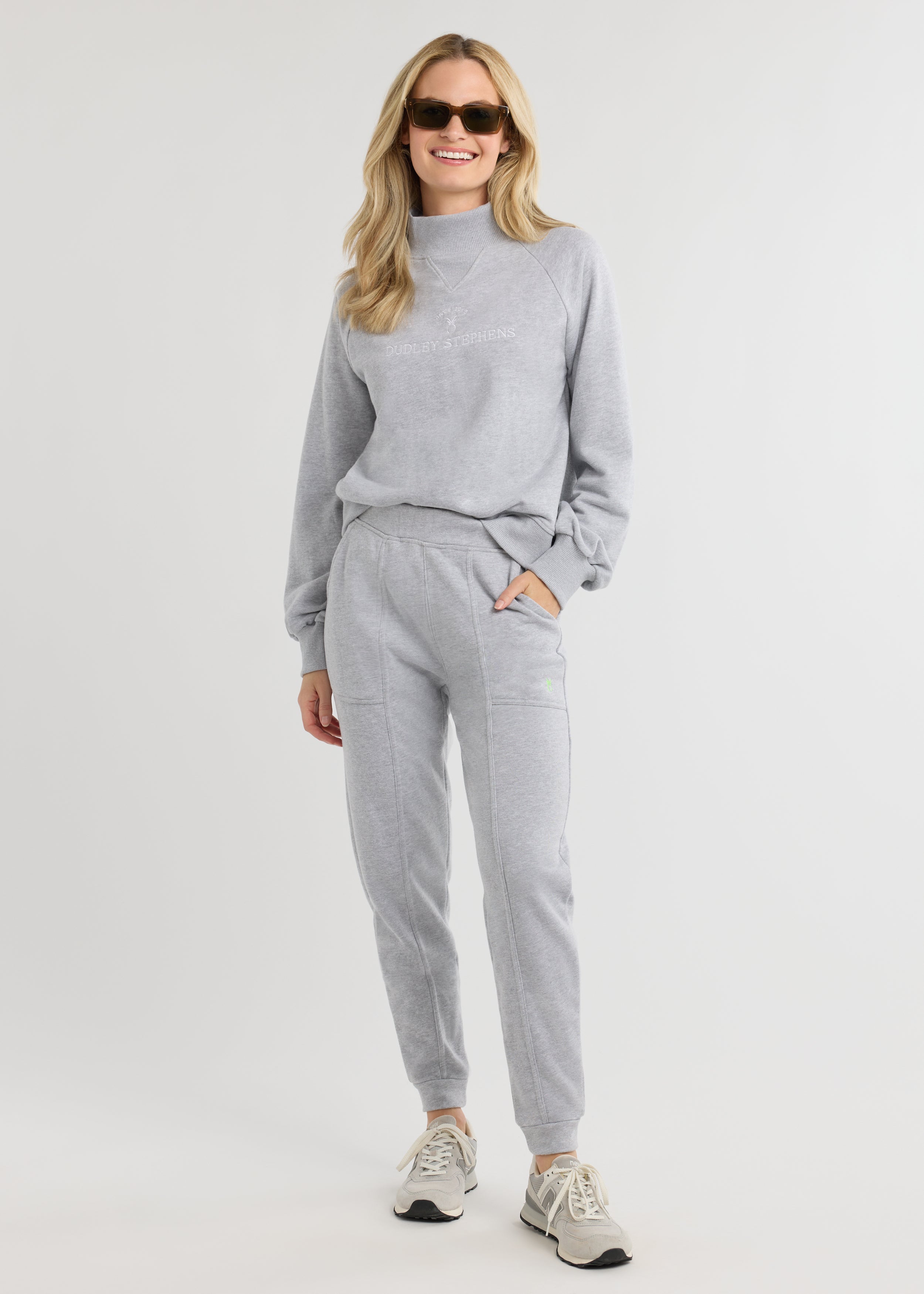 Heritage Sweatshirt in French Terry (Heather Grey) – Dudley Stephens