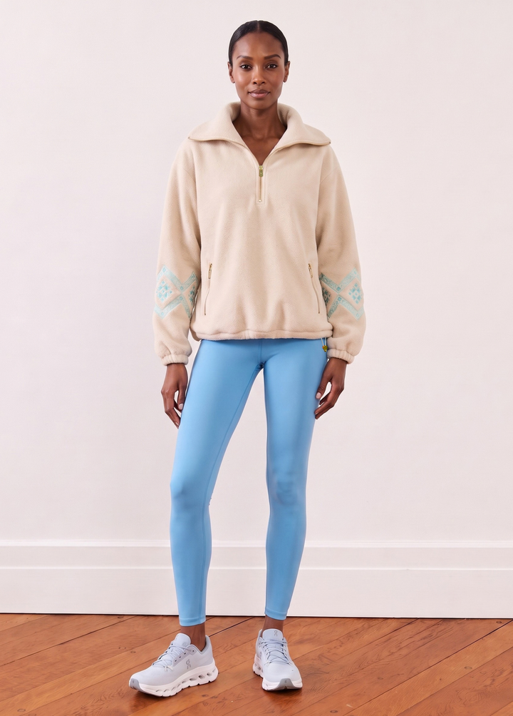 Hartley Pullover in Sherpa Fleece (Oatmeal)