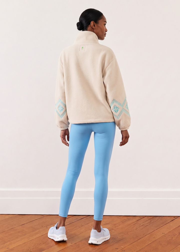 Hartley Pullover in Sherpa Fleece (Oatmeal)