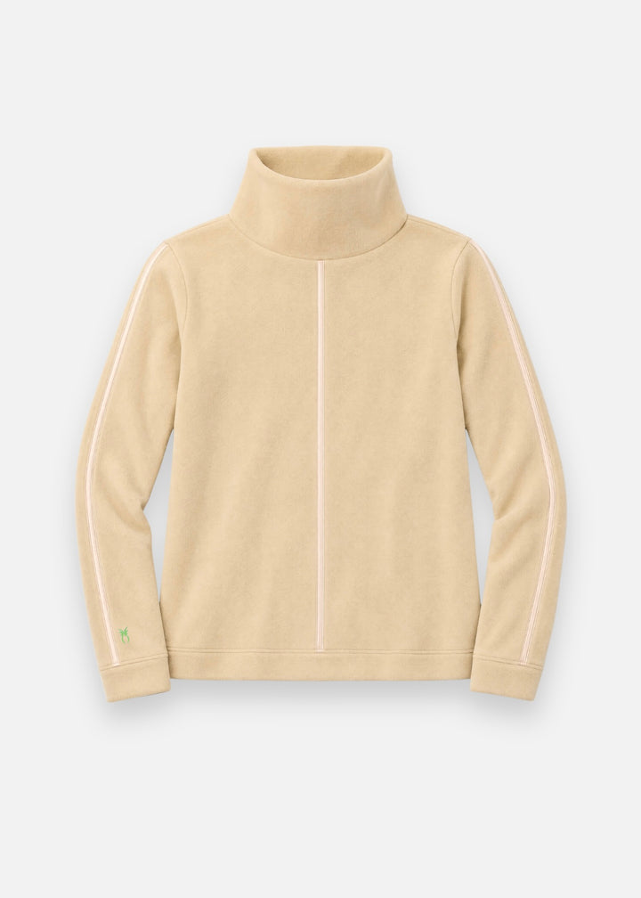 Heyward Turtleneck in Vello Fleece (Hazelnut)