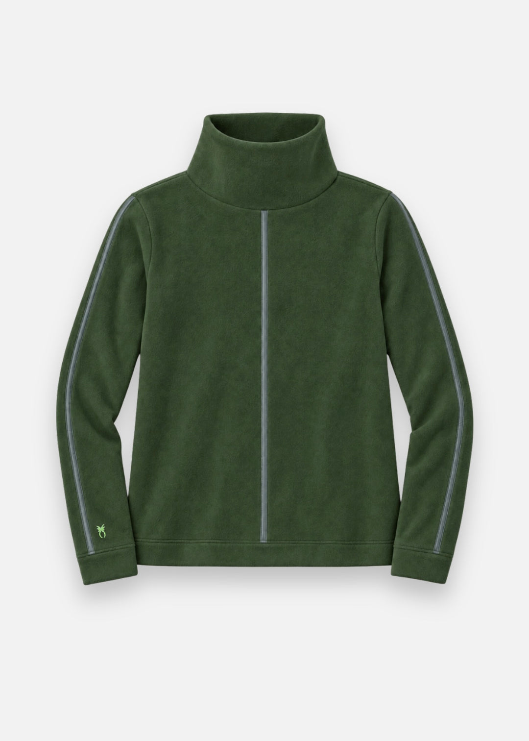 Heyward Turtleneck in Vello Fleece (Spruce)