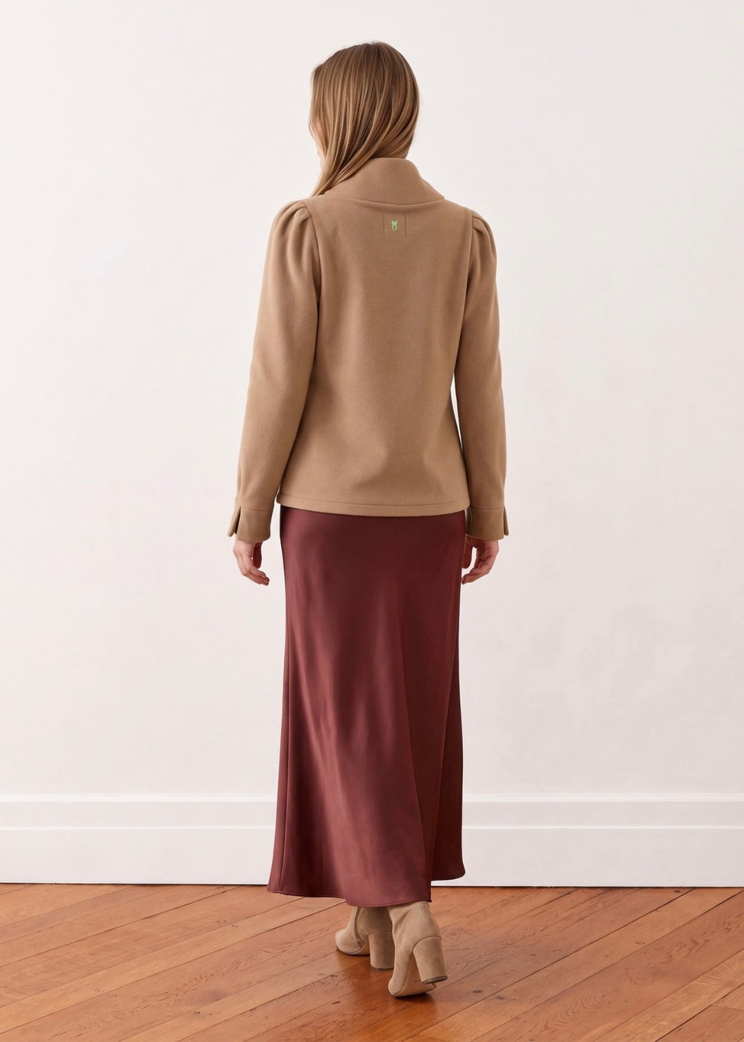Josie Top in Vello Fleece (Camel)