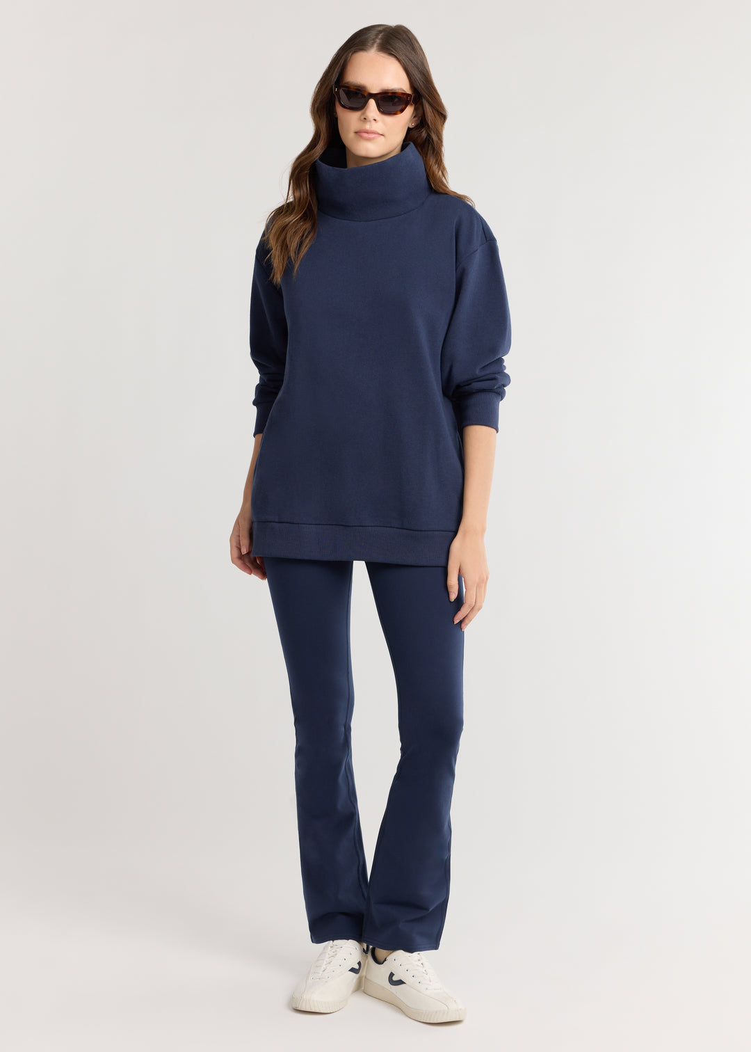 Liora Pullover in French Terry (Navy)
