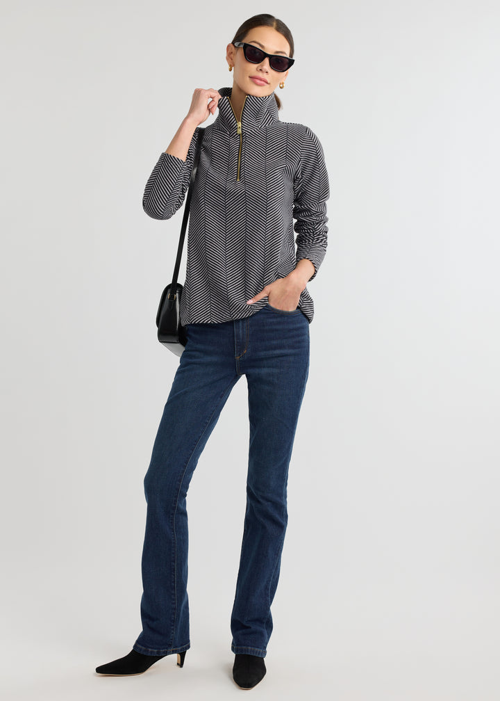 Manchester Pullover in Vello Fleece (Herringbone)