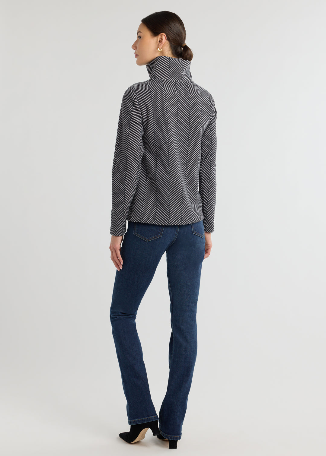 Manchester Pullover in Vello Fleece (Herringbone)