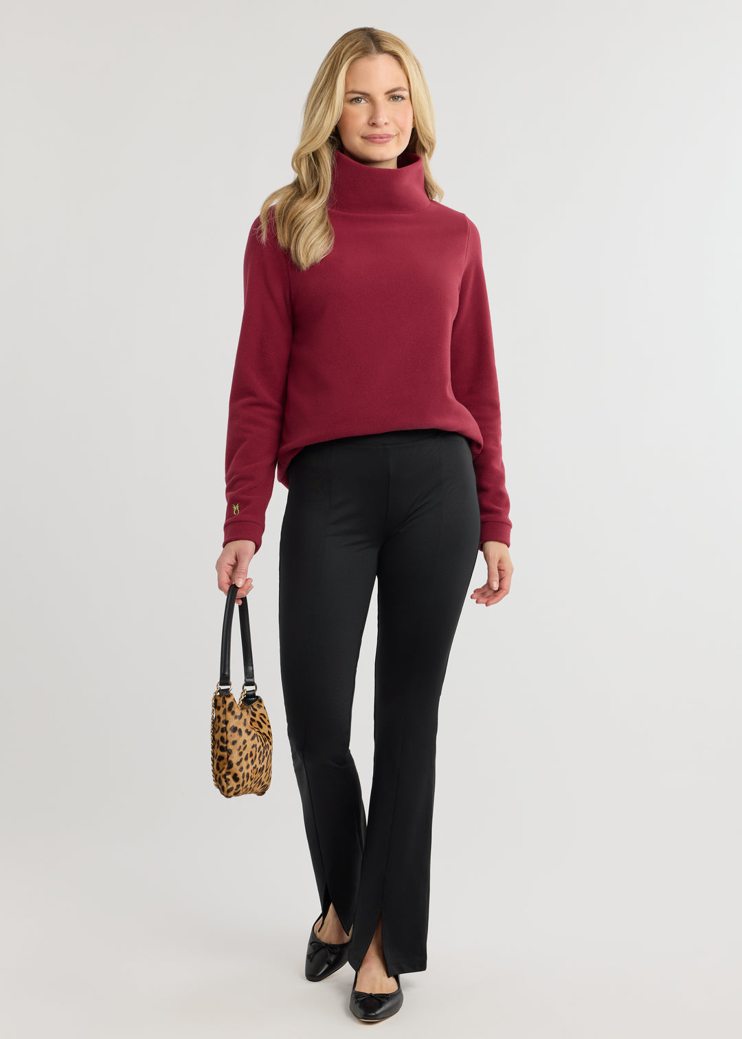 Melbourne Pant in Luxe Stretch (Black)