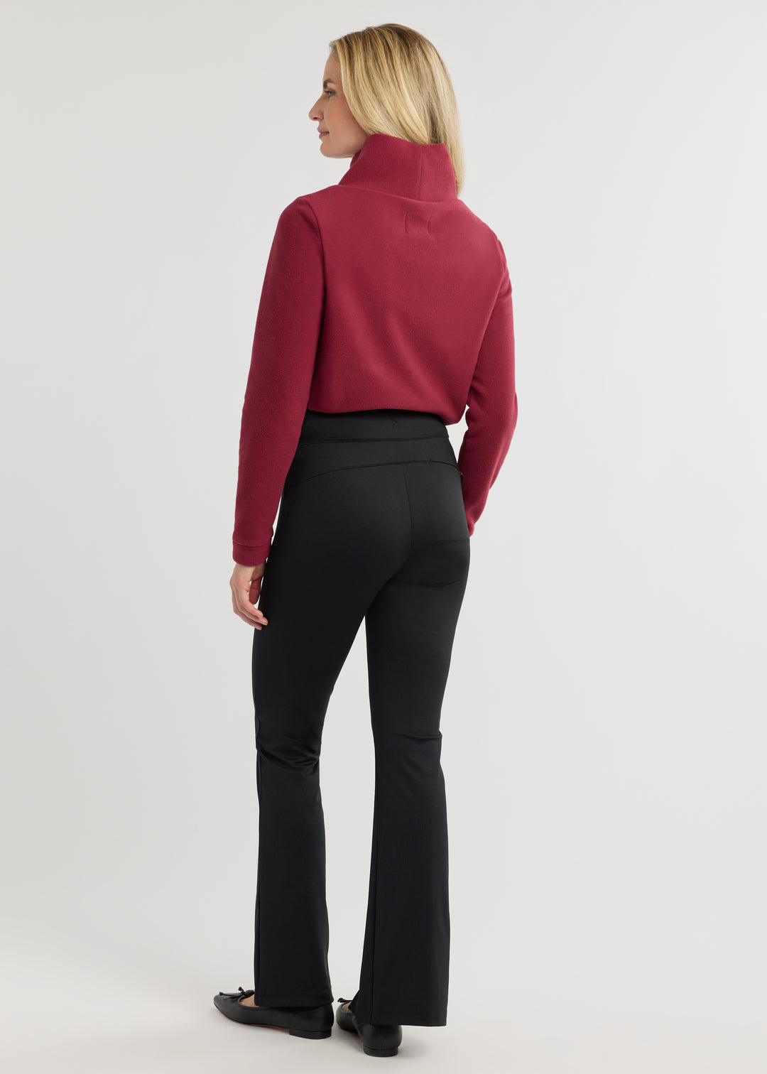 Melbourne Pant in Luxe Stretch (Black)