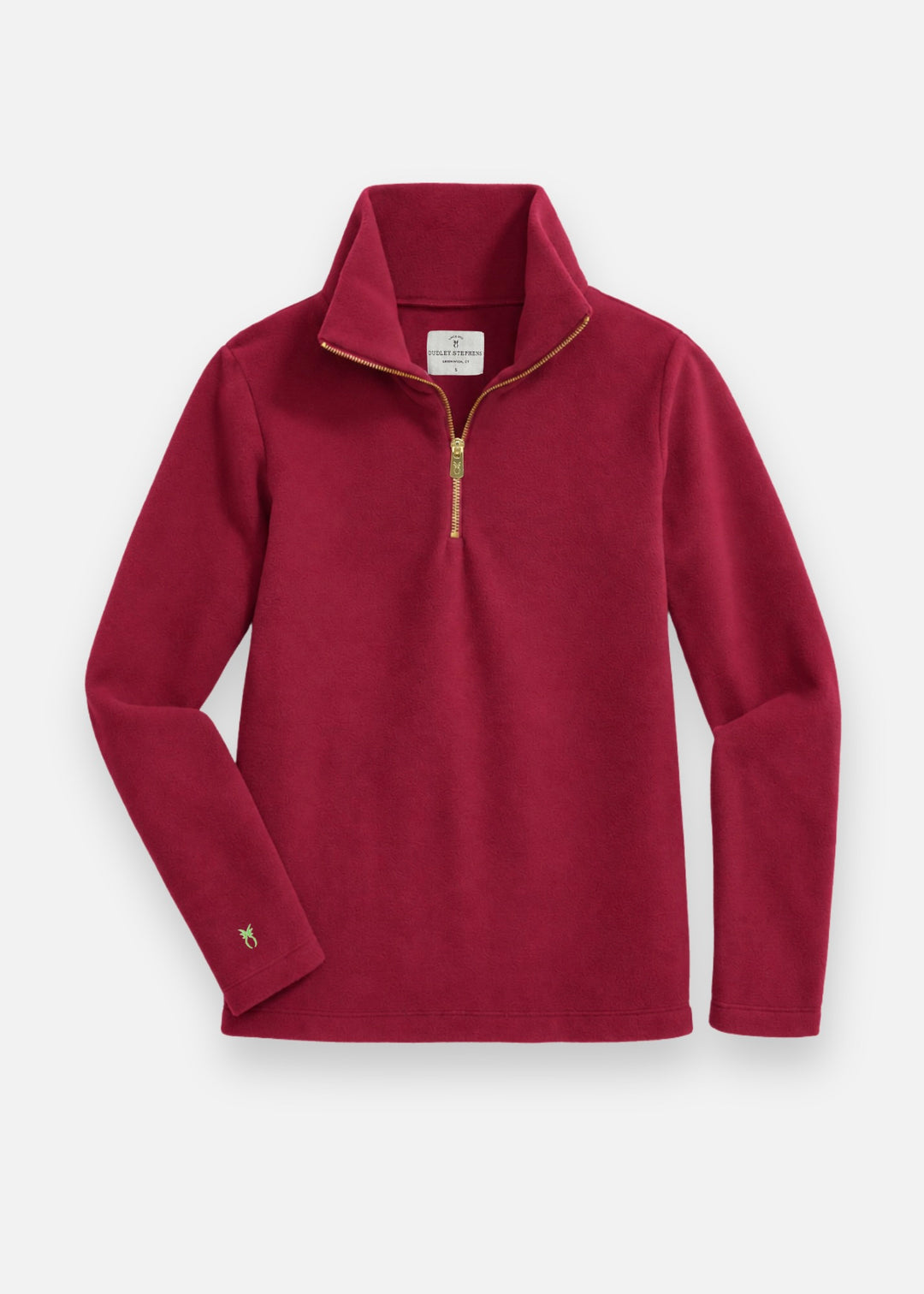 Manchester Pullover in Vello Fleece (Burgundy)