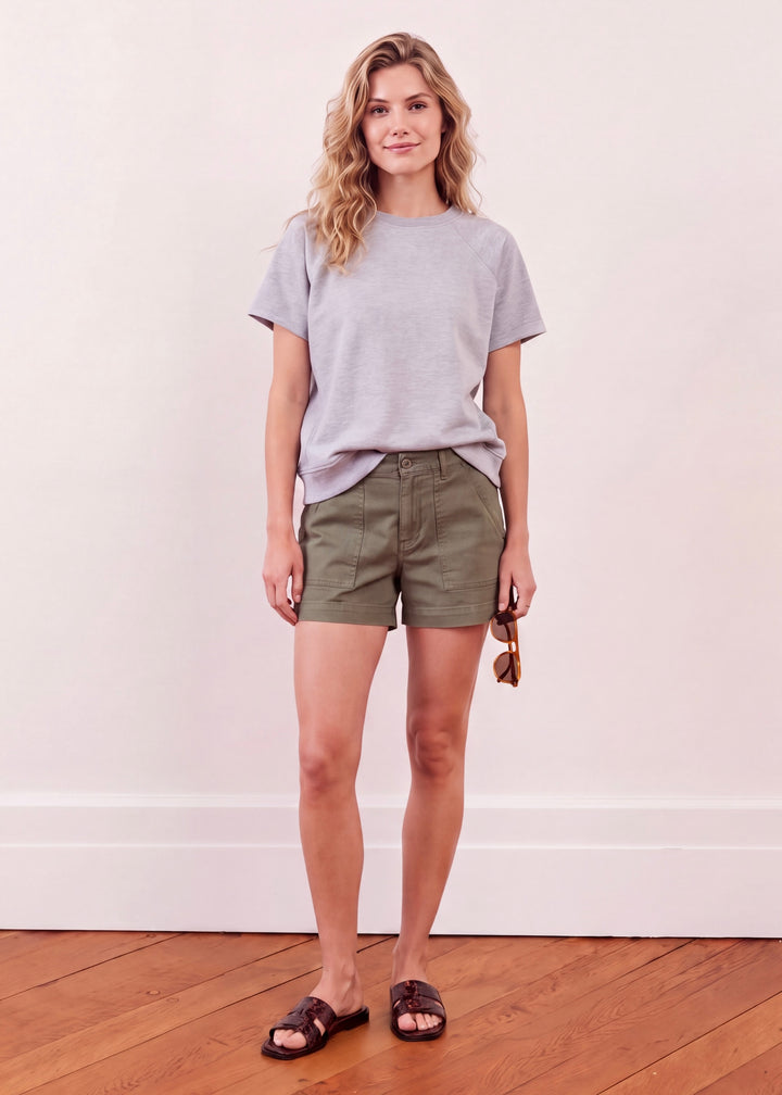 Mercer Sweatshirt in French Terry (Heather Grey)