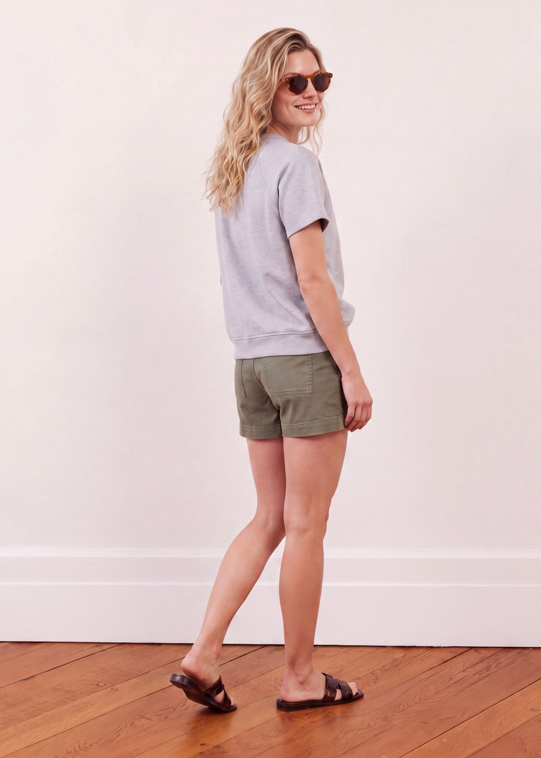Mercer Sweatshirt in French Terry (Heather Grey)