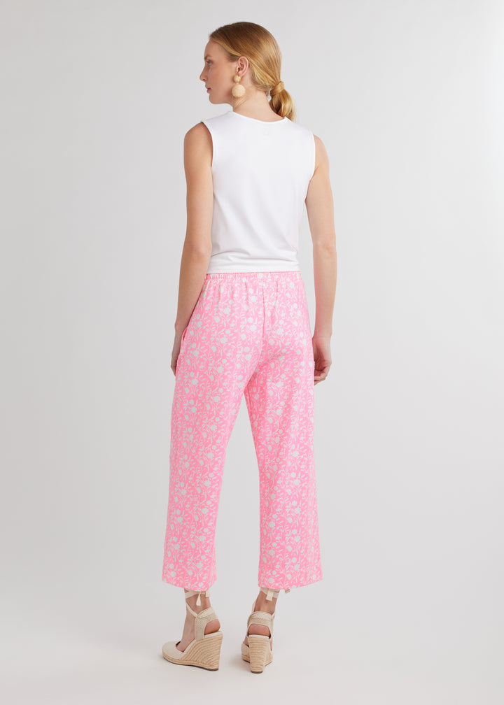 Palisades Pant in Repreve® Stretch (Cotton Candy Floral)