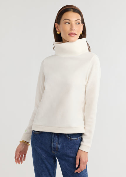 レディースウェア MARK & LONA GeoLine Hybrid Pullover 38 Women's Crater Lake™ Crop Zip | Mountain Hardwear