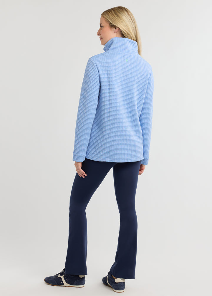 Pocomo Pullover in Waffle (Periwinkle)