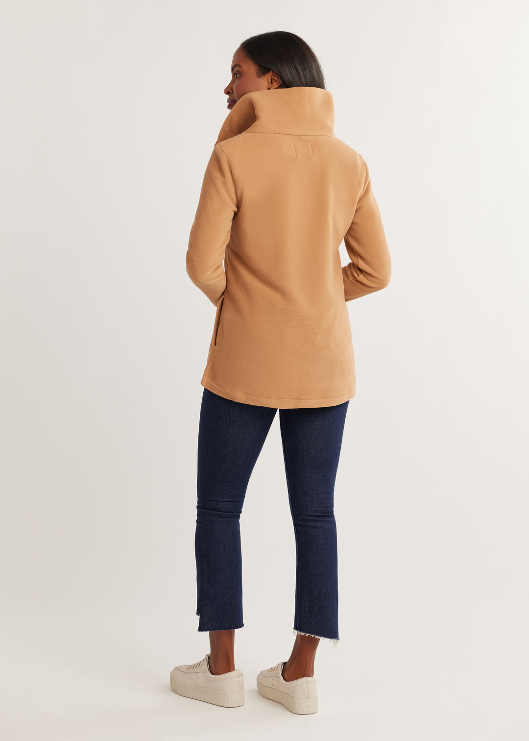 Prospect Pullover in Vello Fleece (Camel)