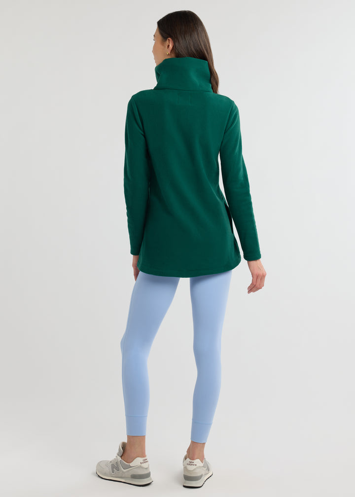 Prospect Pullover in Vello Fleece (Emerald)