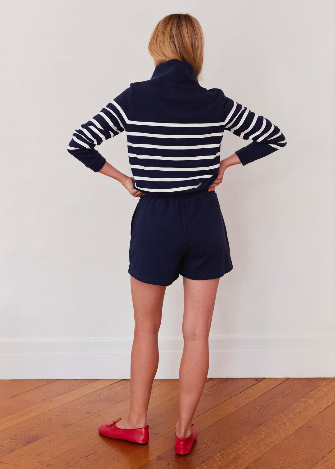 Seabreeze Short in French Terry (Navy)