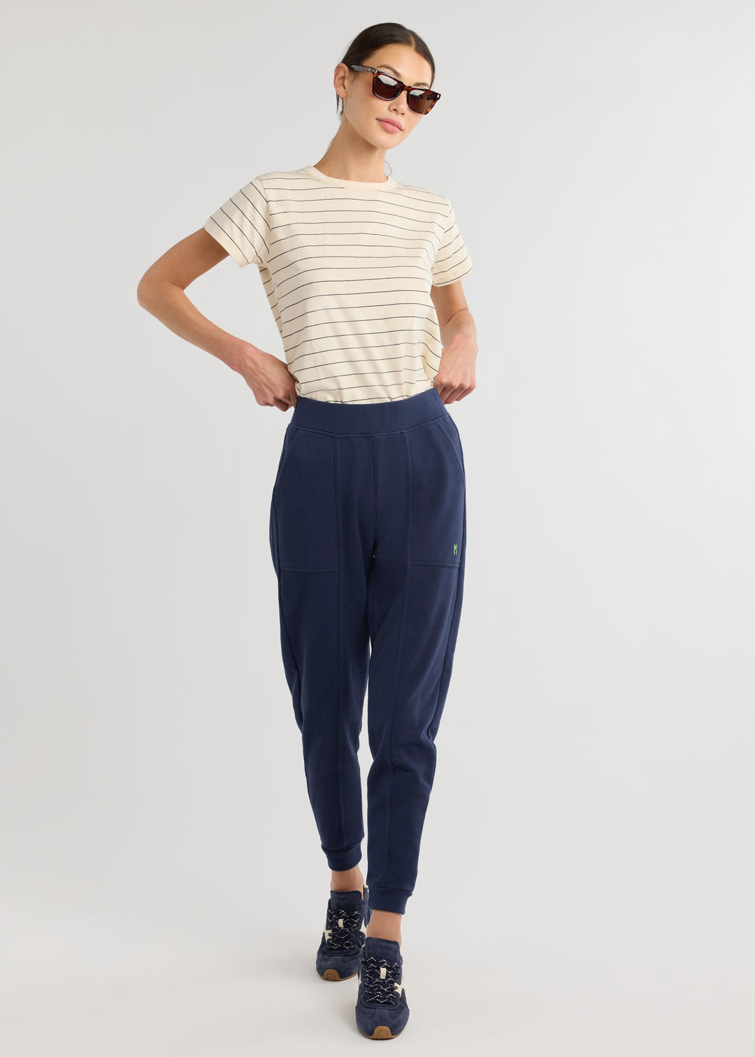 Squall Sweatpant in French Terry (Navy)