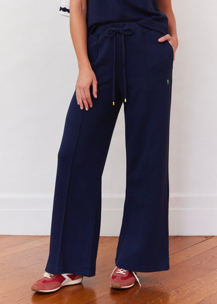Portofino Pant in French Terry (Navy) – Dudley Stephens
