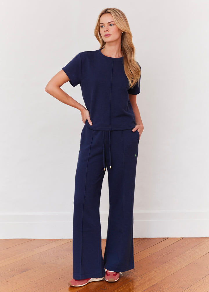 Soleil Tee in French Terry (Navy)