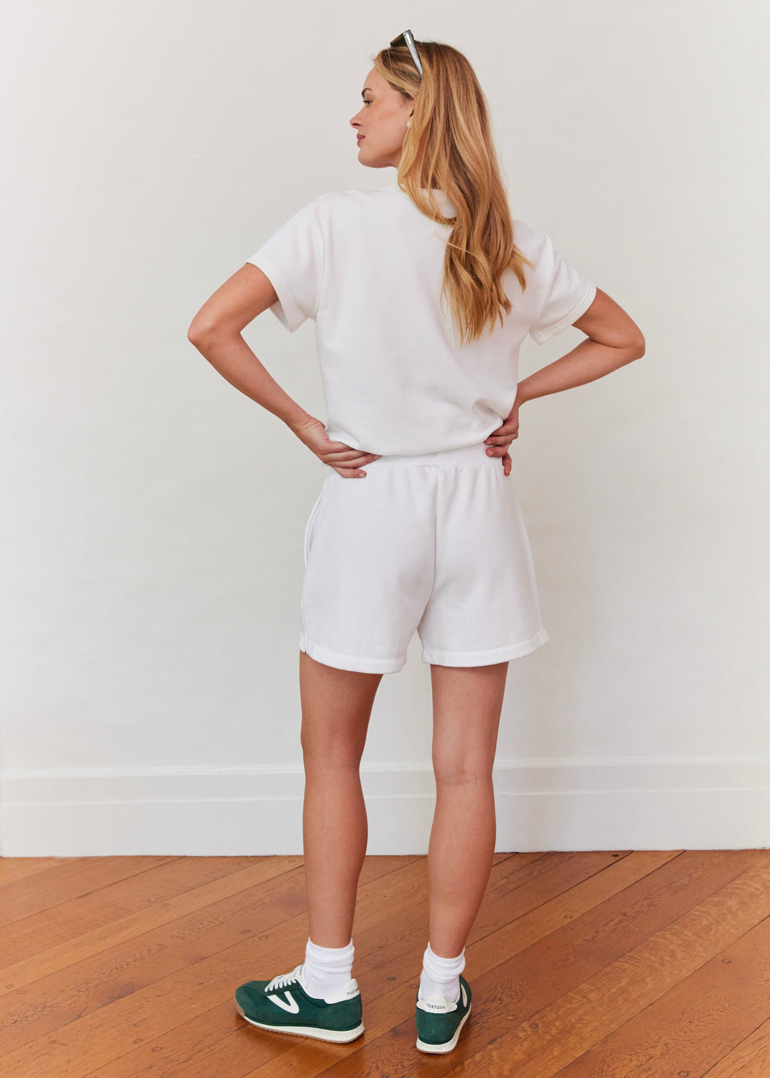 Seabreeze Short in French Terry (White)