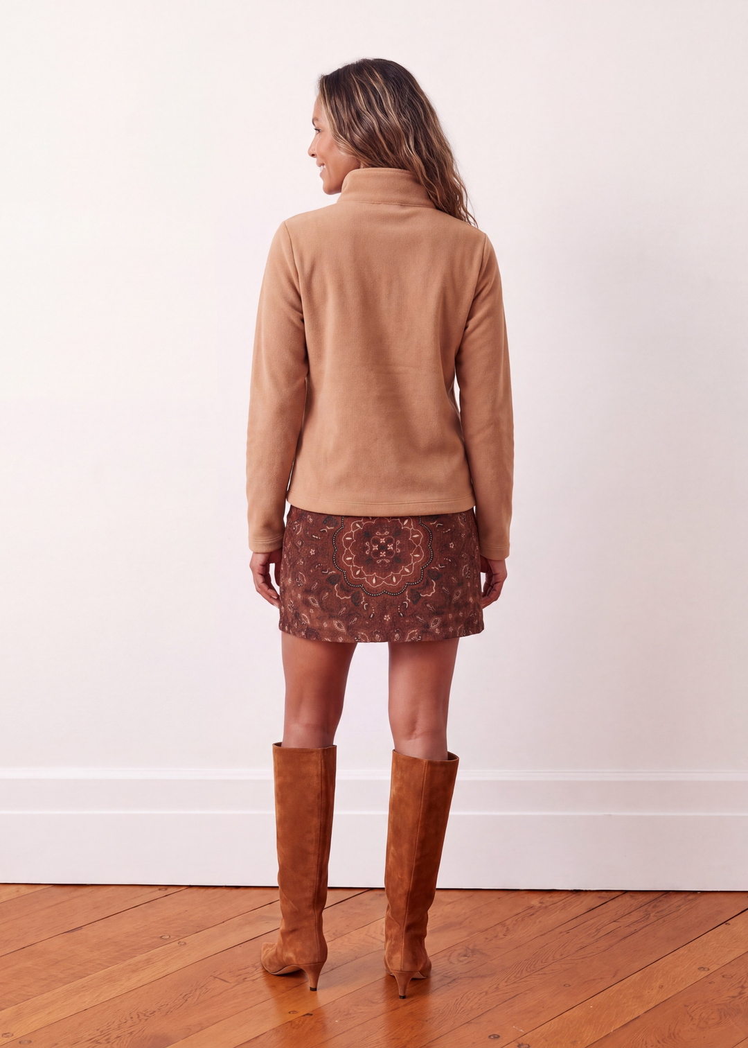 Starling Pullover in Vello Fleece (Camel)