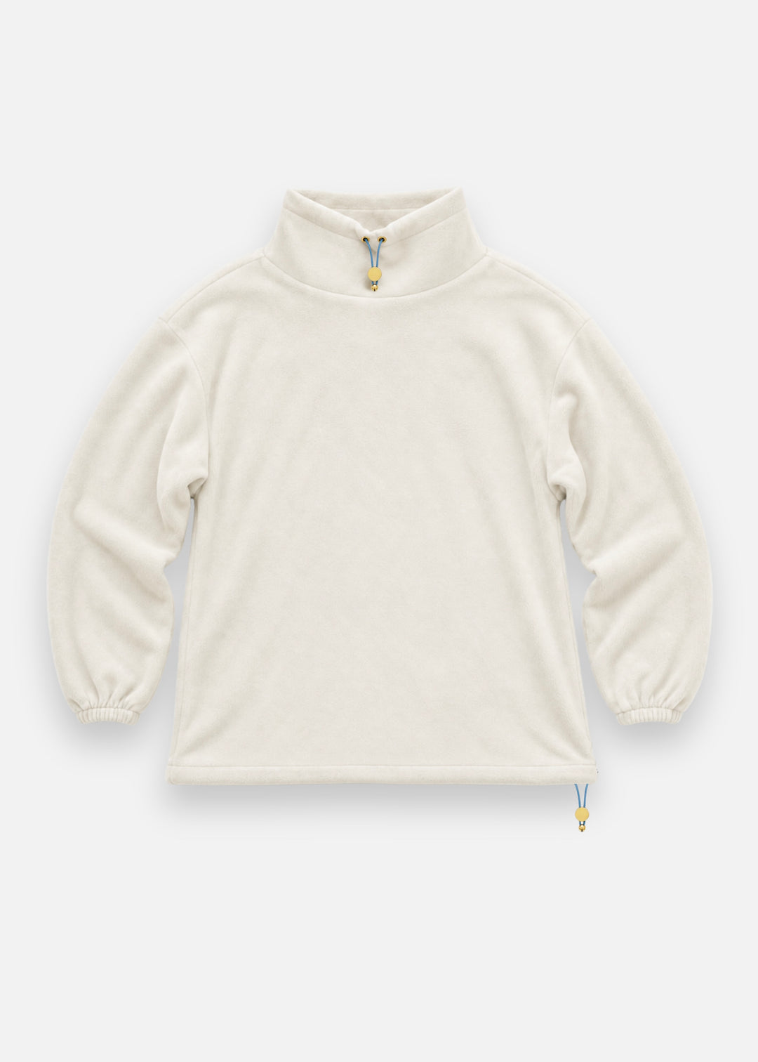Union Street Pullover in Vello Fleece (Cream)