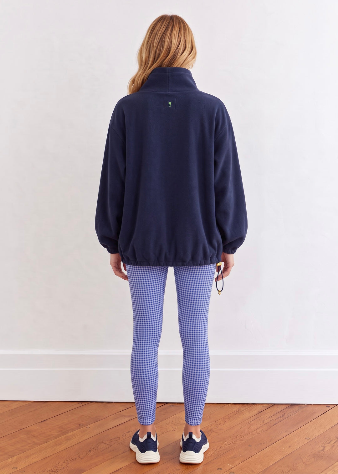 Union Street Pullover in Vello Fleece (Navy)