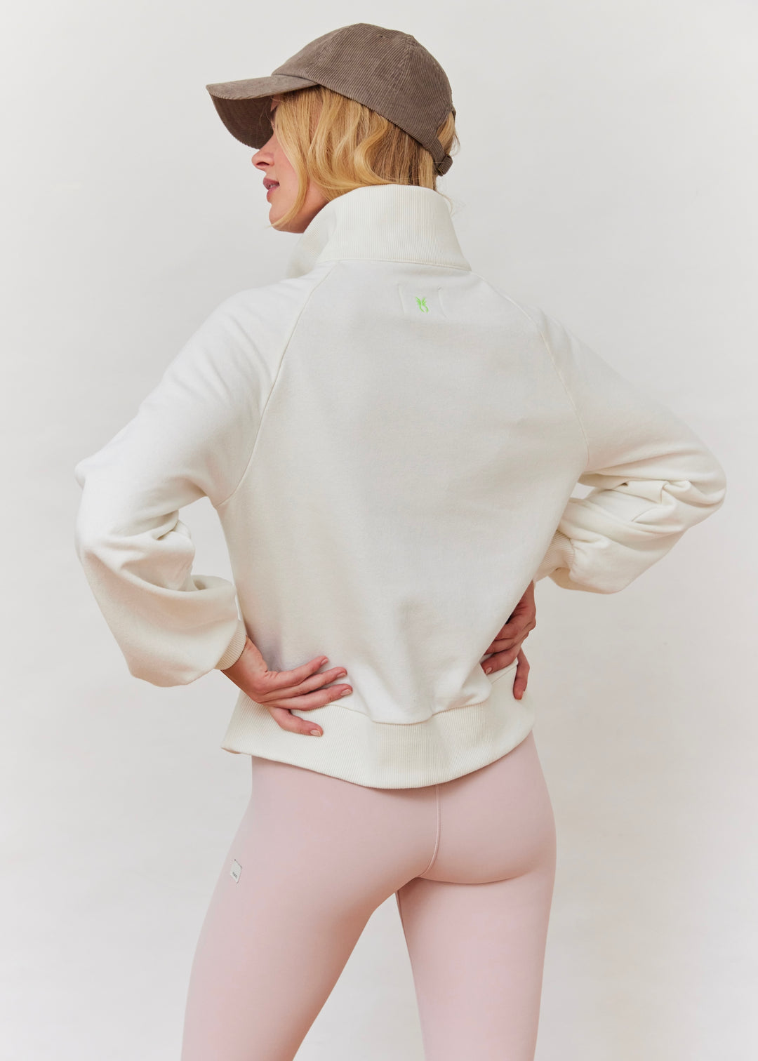 Valentina Pullover in French Terry (Cream)