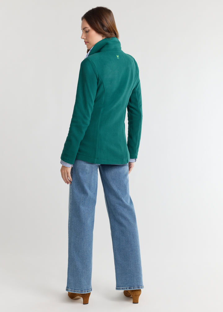 Wellington Blazer in Vello Fleece (Woodland Green)