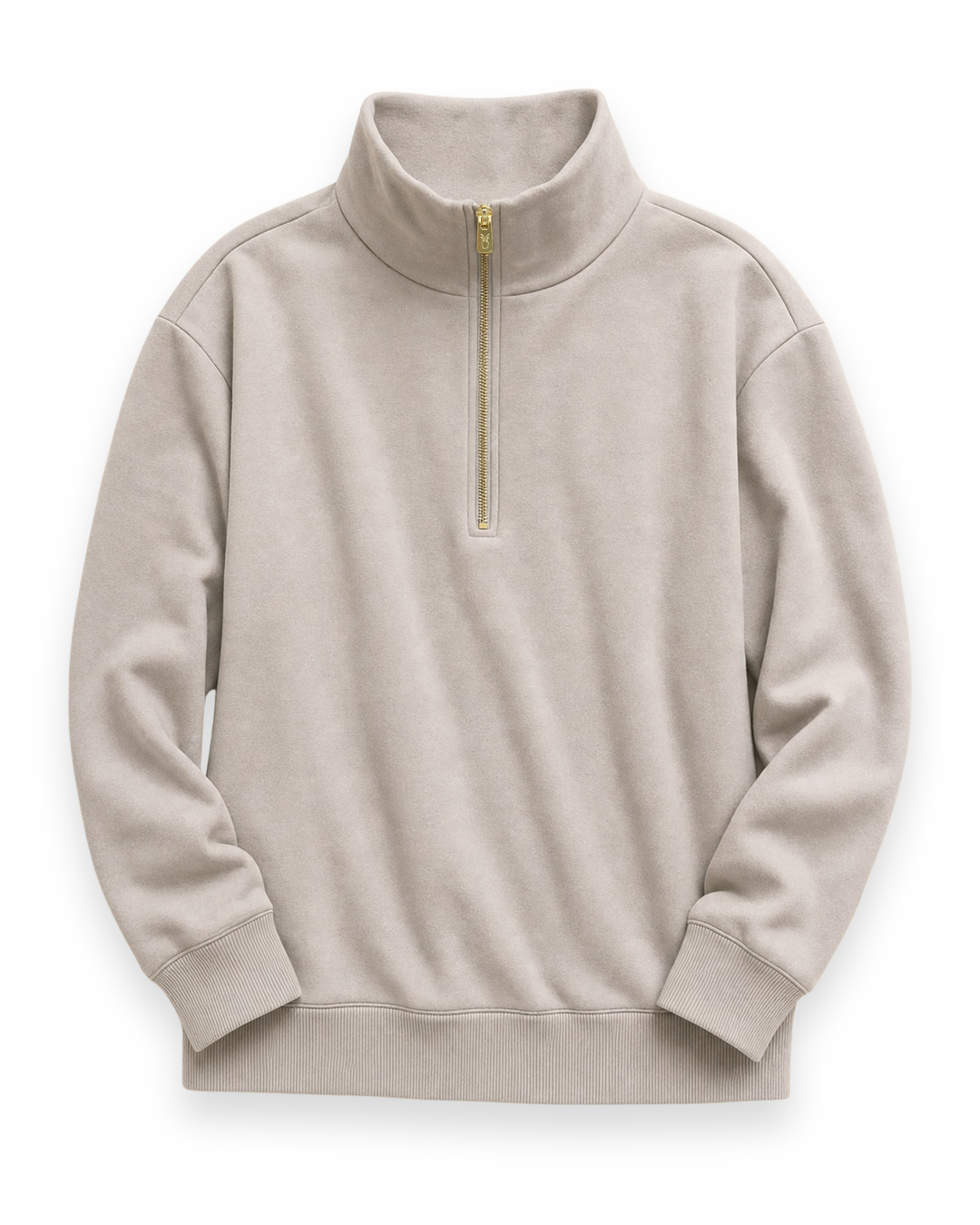 Bedford Pullover in Scuba Fleece (Chateau Grey)