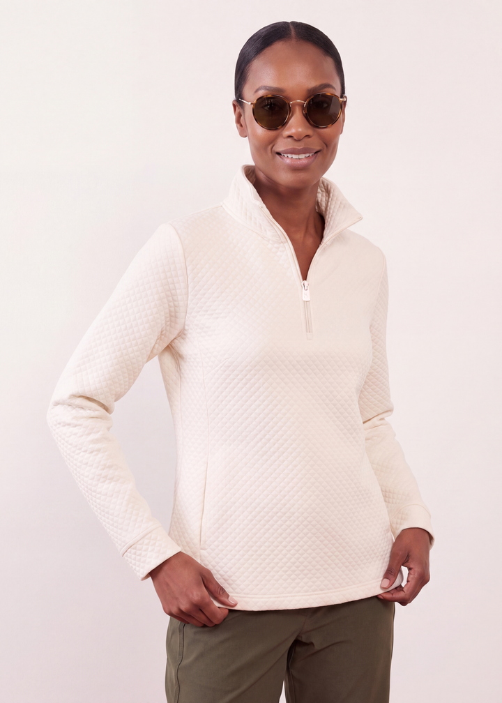 Pocomo Pullover in Waffle (Cream)