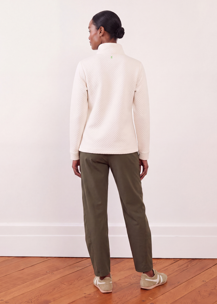 Pocomo Pullover in Waffle (Cream)