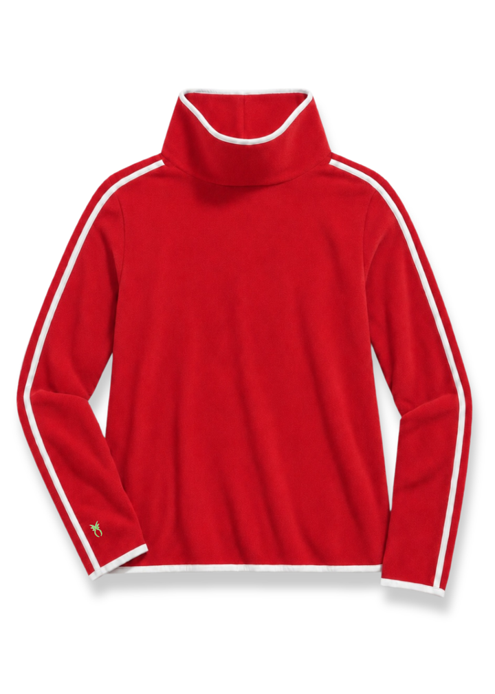 Park Slope with Tipping in Vello Fleece (Winterberry/White)